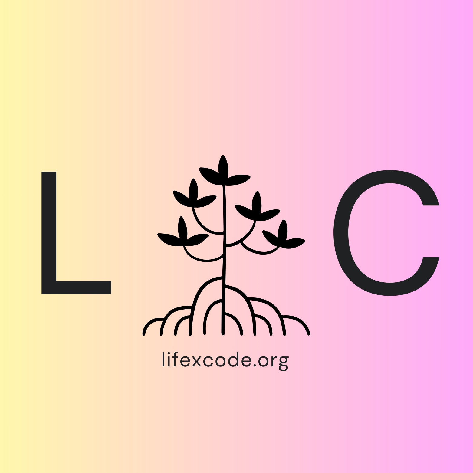 LifexCode logo with mangrove